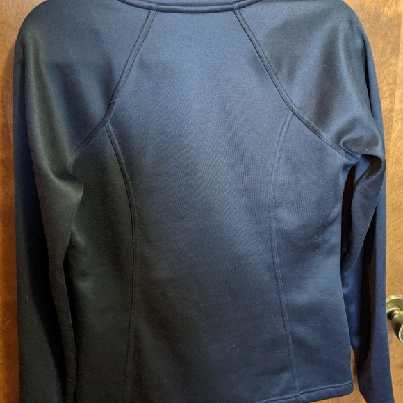 The North Face Zip Up lined black jacket sweatshirt black - Picture 10 of 14